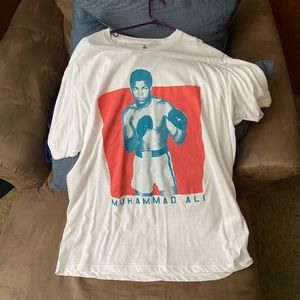 Muhammad Ali White Tee